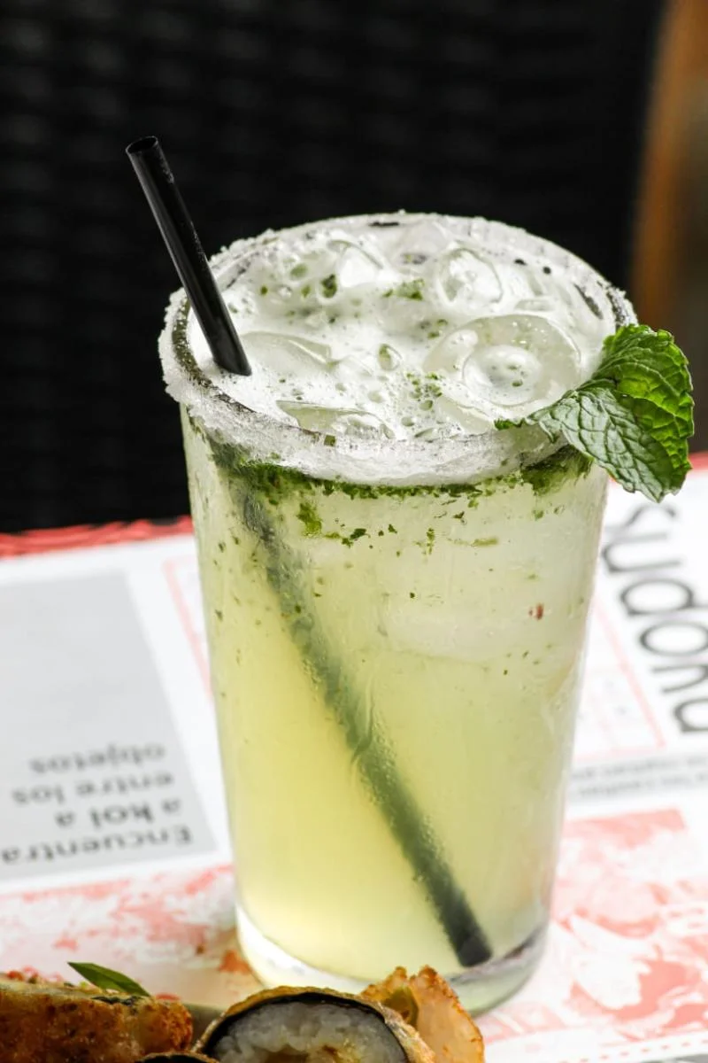 Limonada con Hierba Buena